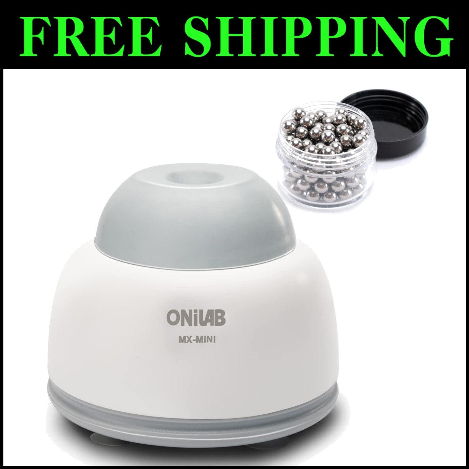 Mini Vortex Mixer with Touch Function - Perfect for Lab & Nail Polish Mixing