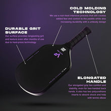 Load image into Gallery viewer, Foam Injected Prism Carbon Fiber Pickleball Paddle - USAPA Approved Excellence