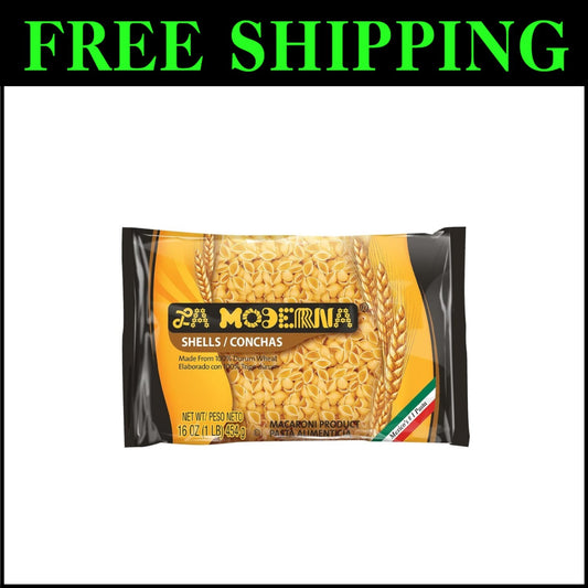 Classic Shell Pasta made with Durum Wheat – Easy, Quick Meals, Pack of 20