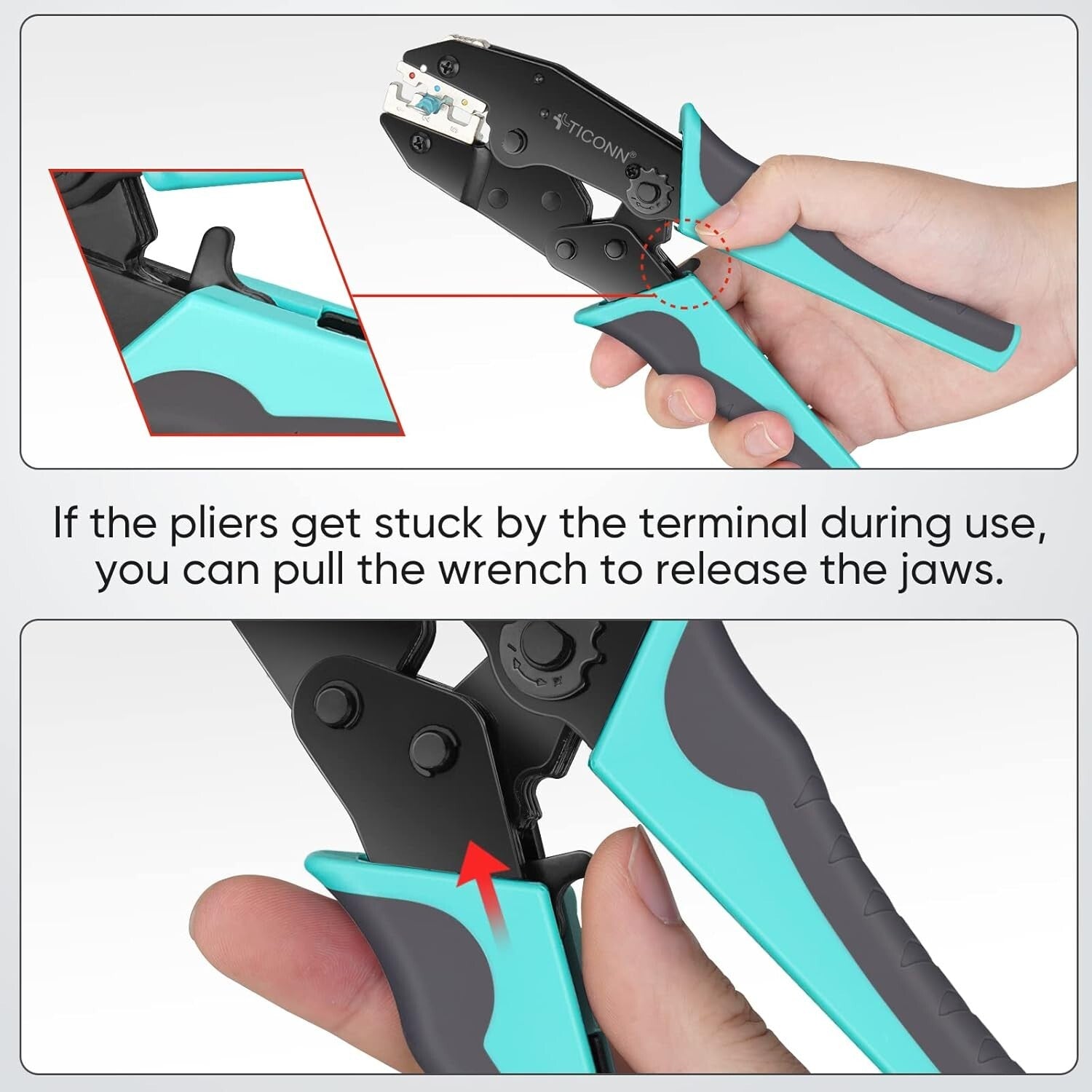 All-in-One Wire Crimp Tool Combo - Effortless Crimper for Heat Shrink Connectors