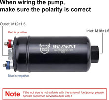 Load image into Gallery viewer, Universal Electric Fuel Pump 300LPH For Cars - High Flow, Durable Alloy Steel