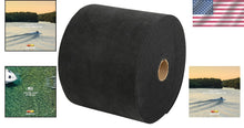 Load image into Gallery viewer, Weather-Resistant 18" Black Carpet Roll - Essential for Marine Applications