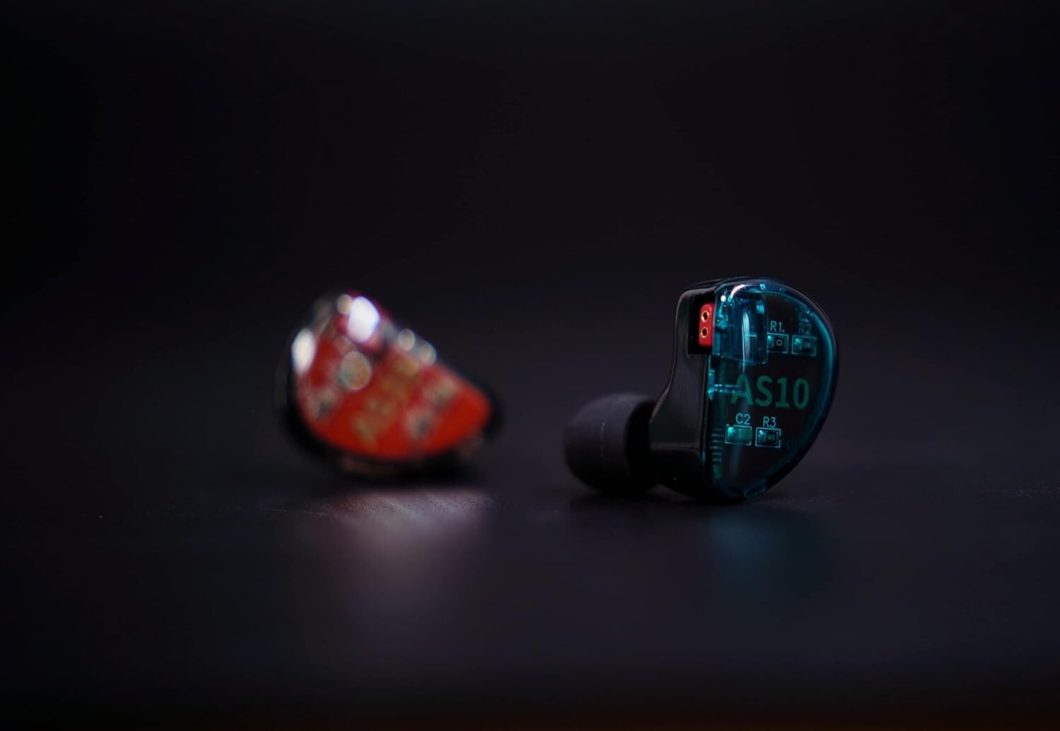 Cyan In-Ear Headphones with Exceptional Bass and Sound Isolation - Adult Use