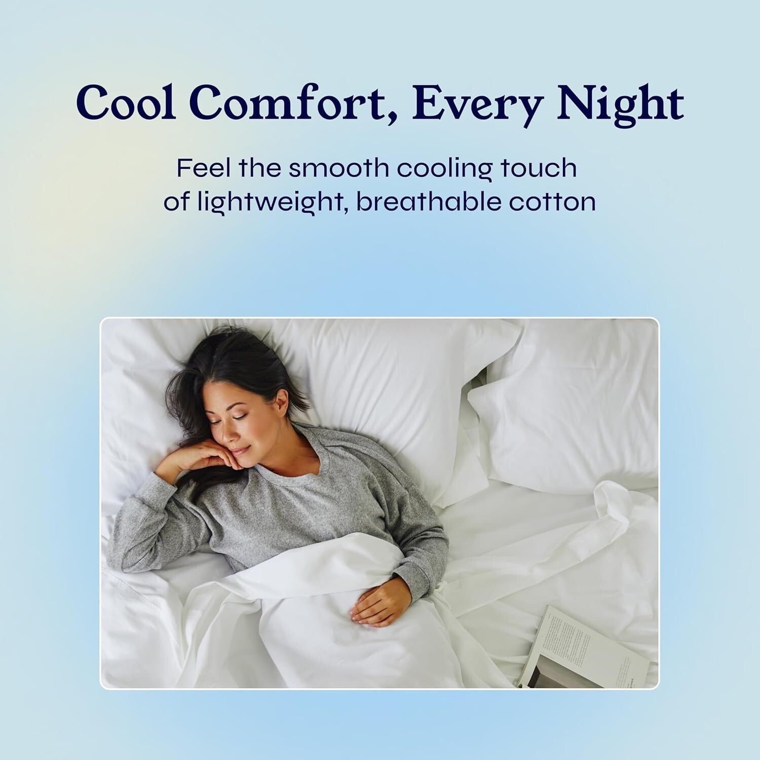 Breathable & Soft 400 TC Split King Sheets with Deep Pockets - Ultimate Comfort