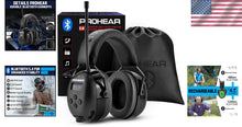 Load image into Gallery viewer, Noise Cancelling Bluetooth 5.4 Hearing Earmuffs with FM Radio &amp; 48H Playback