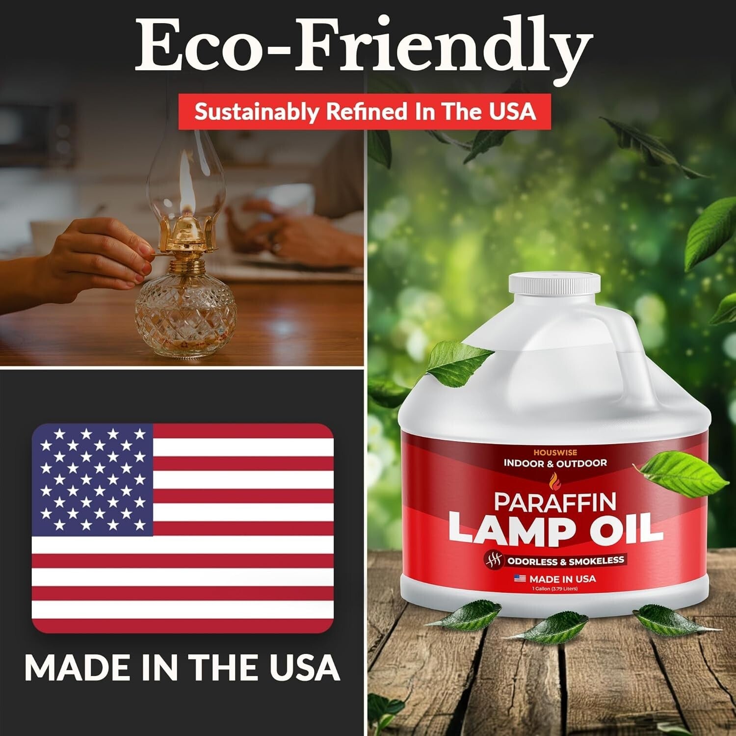 Versatile 2-Gallon Paraffin Oil - Indoor & Outdoor Solution for Elegant Lighting
