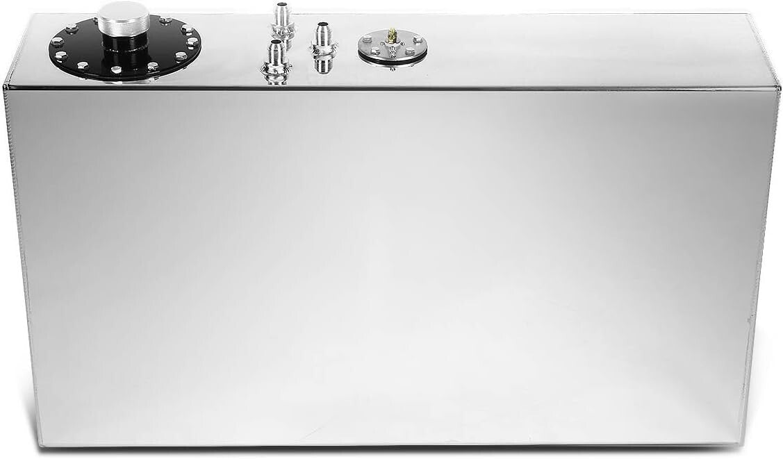 Universal Fit 17 Gallon Aluminum Fuel Tank - Perfect for Racing Applications