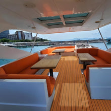 Load image into Gallery viewer, Heat-Resistant EVA Foam Boat Decking - Non-Slip Sheet for RVs &amp; Yachts 94" x 35"
