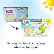 Load image into Gallery viewer, Bulk Diced Pear Cups, Gluten &amp; Dairy Free - Perfect Lunch Snack Pack of 2