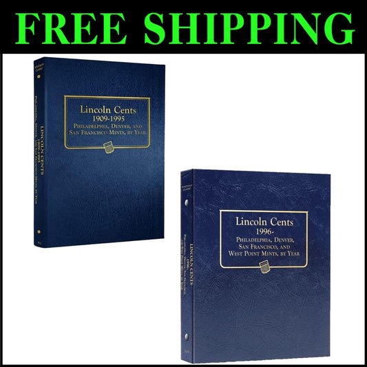 Lincoln Cent Coins Album 1909-2024 - Professional Grade for Coin Enthusiasts