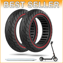 Load image into Gallery viewer, Durable 10x2.125 Solid Rubber Tire - Anti-Puncture for Electric Scooters (2pcs)