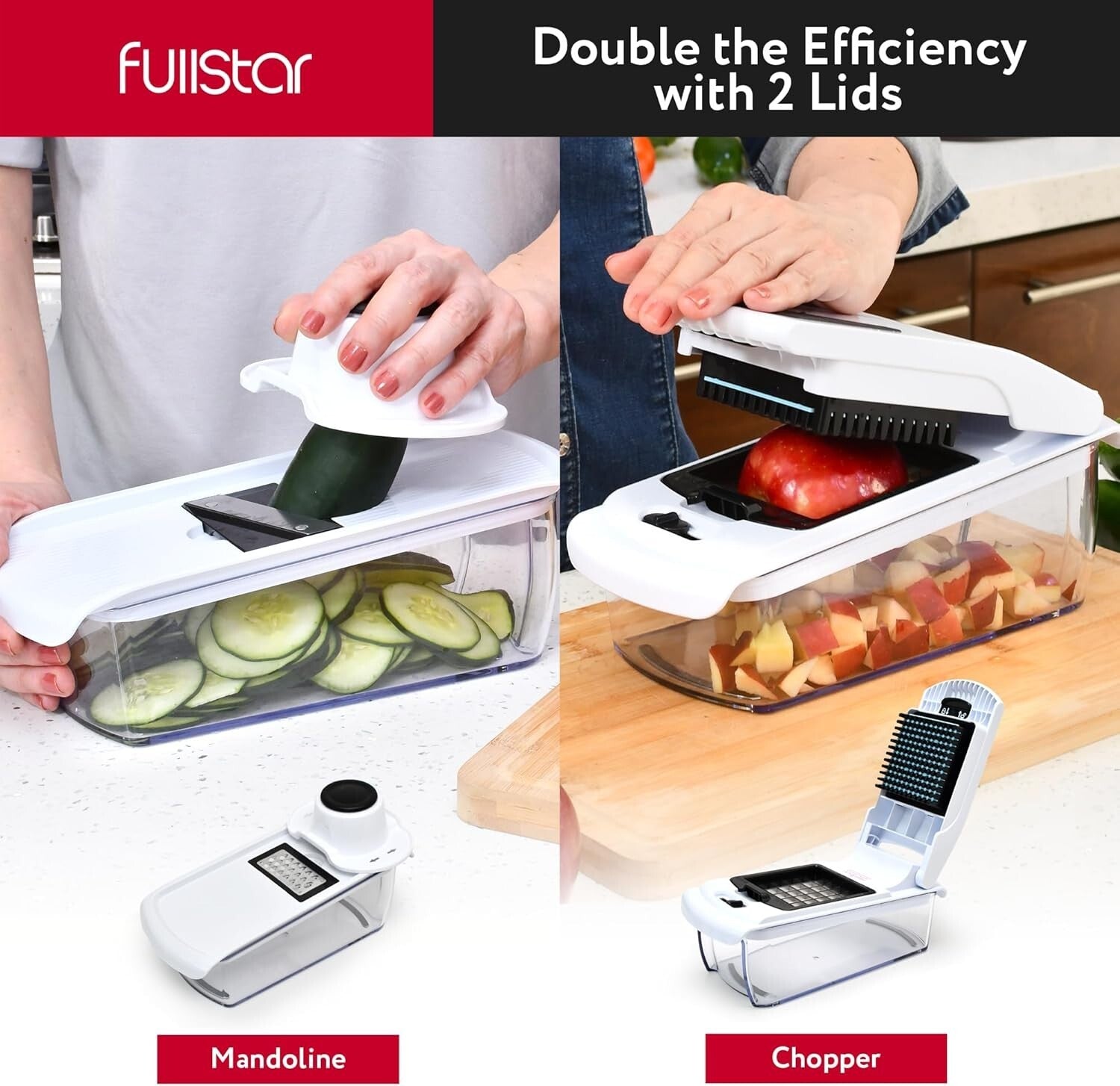 12-in-1 Vegetable Chopper & Mandoline Slicer - Effortless Meal Prep Enhancer