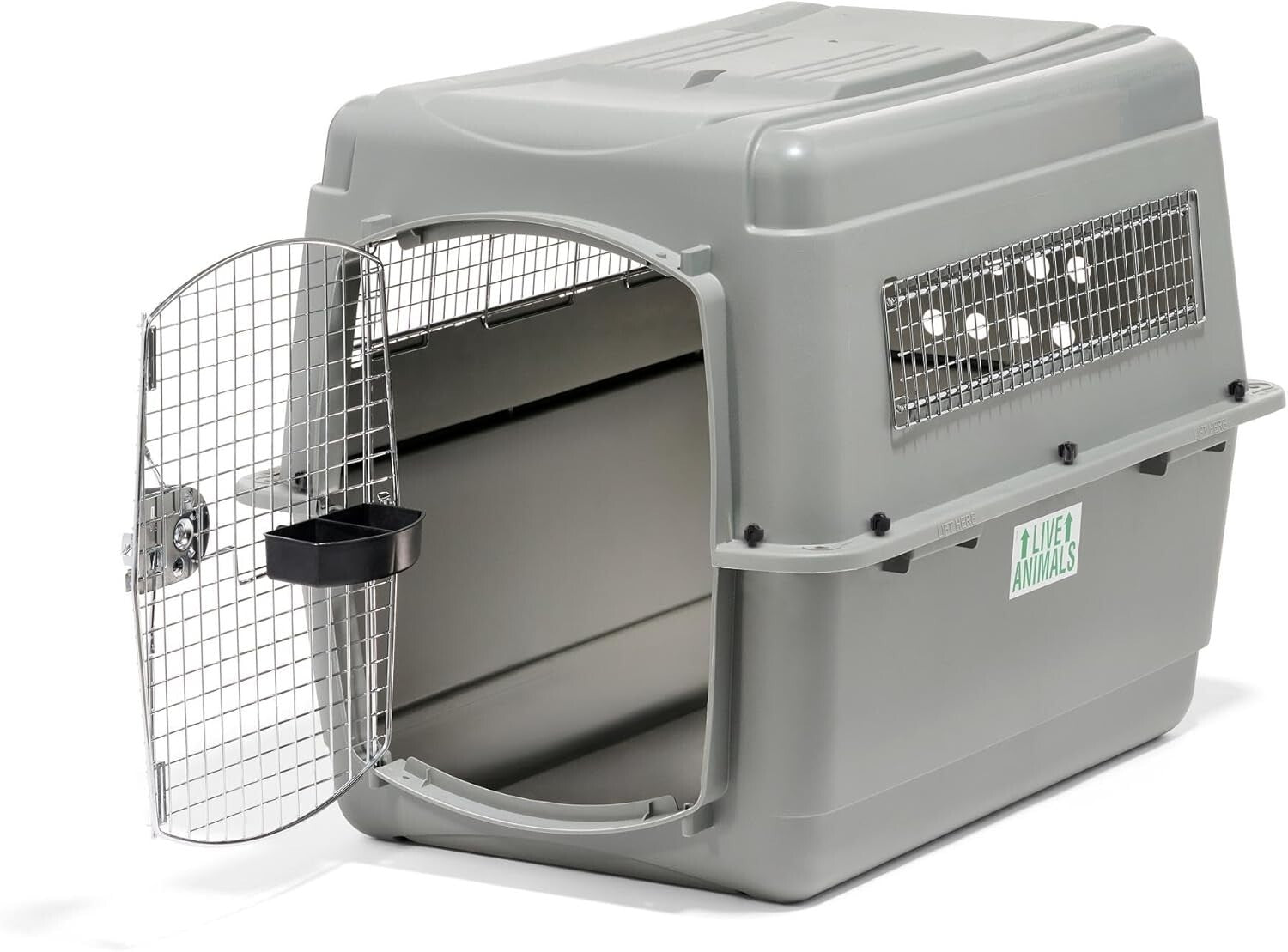IATA Compliant Sky Kennel for Dogs 50-70 lbs - Secure Airline Approved Crate