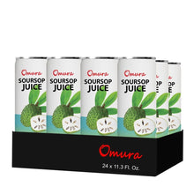 Load image into Gallery viewer, Soursop Graviola Juice 24-Pack - Refreshing Natural Beverage, No Preservatives