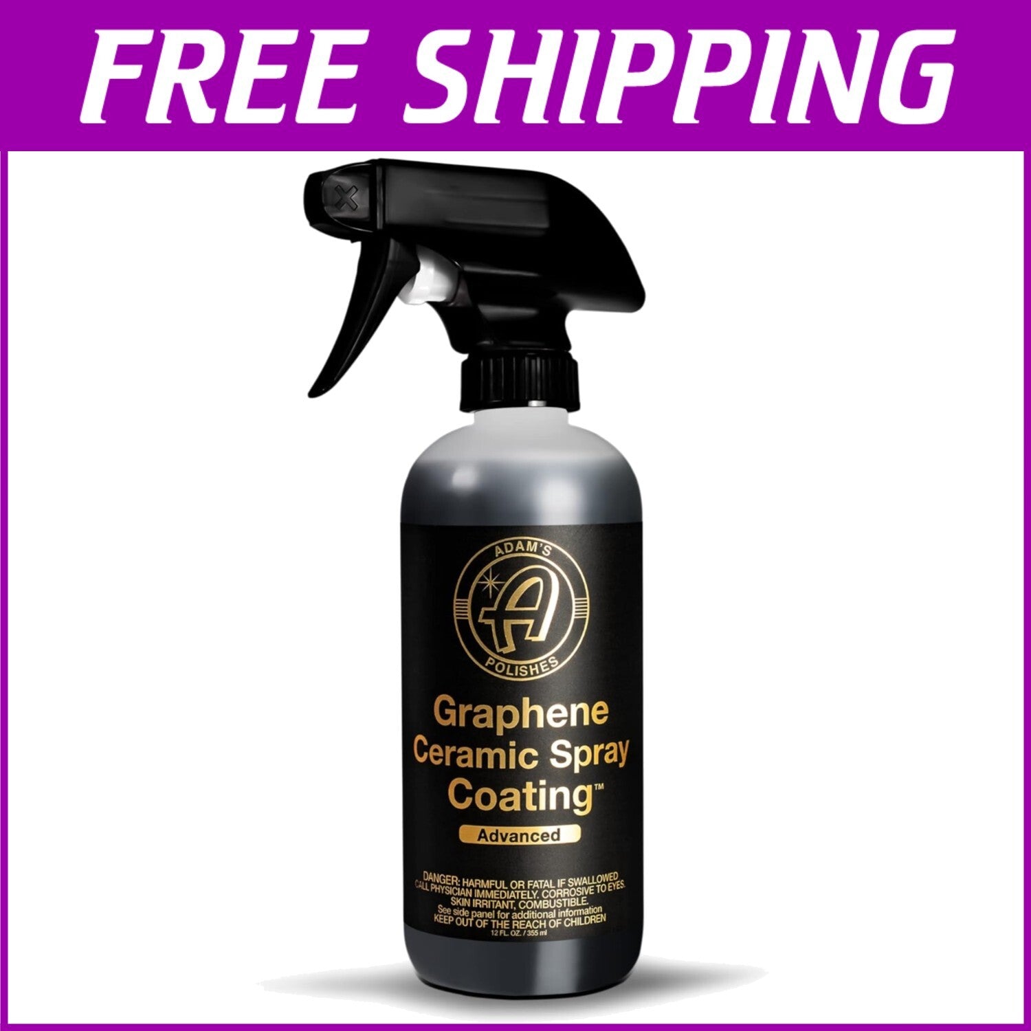 Ceramic Glow Technology Graphene Spray Coating for Cars & Boats - Extreme Shine