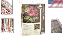 Load image into Gallery viewer, Stunning Blooming Hydrangea Needlepoint Craft Kit - Complete with Instructions
