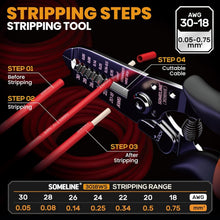 Load image into Gallery viewer, Versatile Crimping Tool Kit for JST, Du Pont, and Molex - 27 Connectors Included