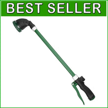 Load image into Gallery viewer, 24" Heavy-Duty Watering Wand with Ergonomic Grip &amp; Adjustable Spray Patterns