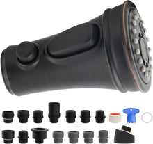 Load image into Gallery viewer, Universal Pull Down Kitchen Faucet Spray Head - 3 Functions, Oil Rubbed Bronze