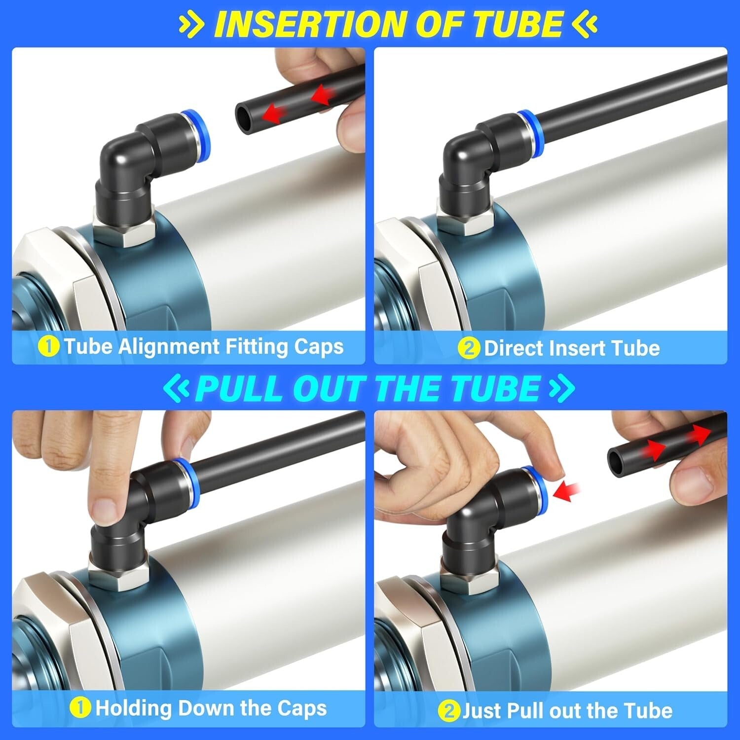 Durable 10 Meter PU Air Hose - 0.5 Inch OD - Ideal for Pneumatic Applications
