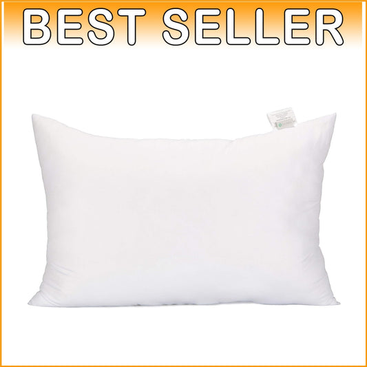 Down Alternative Fluffy Bed Pillow - Extra Soft Standard 20x26, Machine Washable