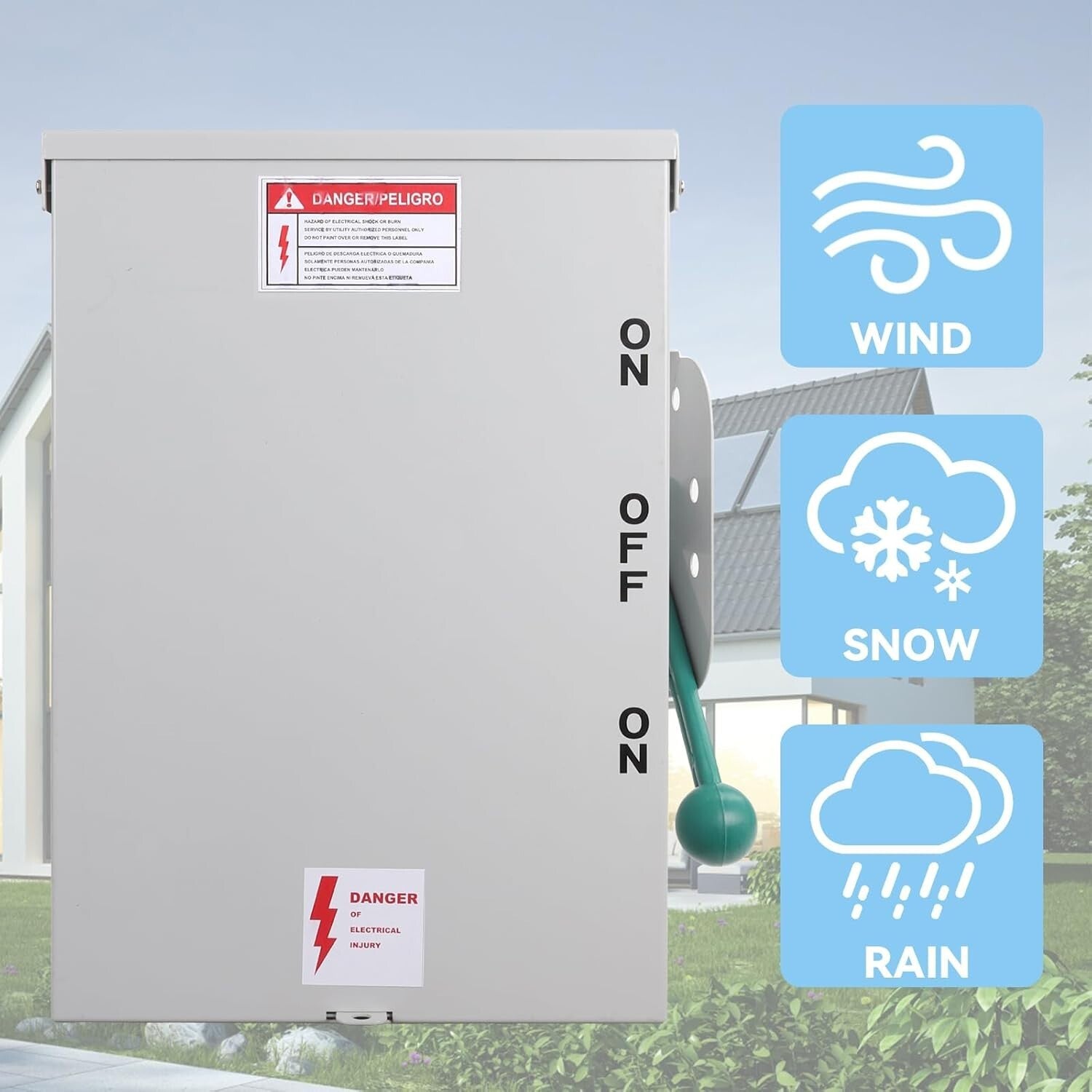 Flexible Installation 48000W Transfer Switch - Safe Power Management Solution