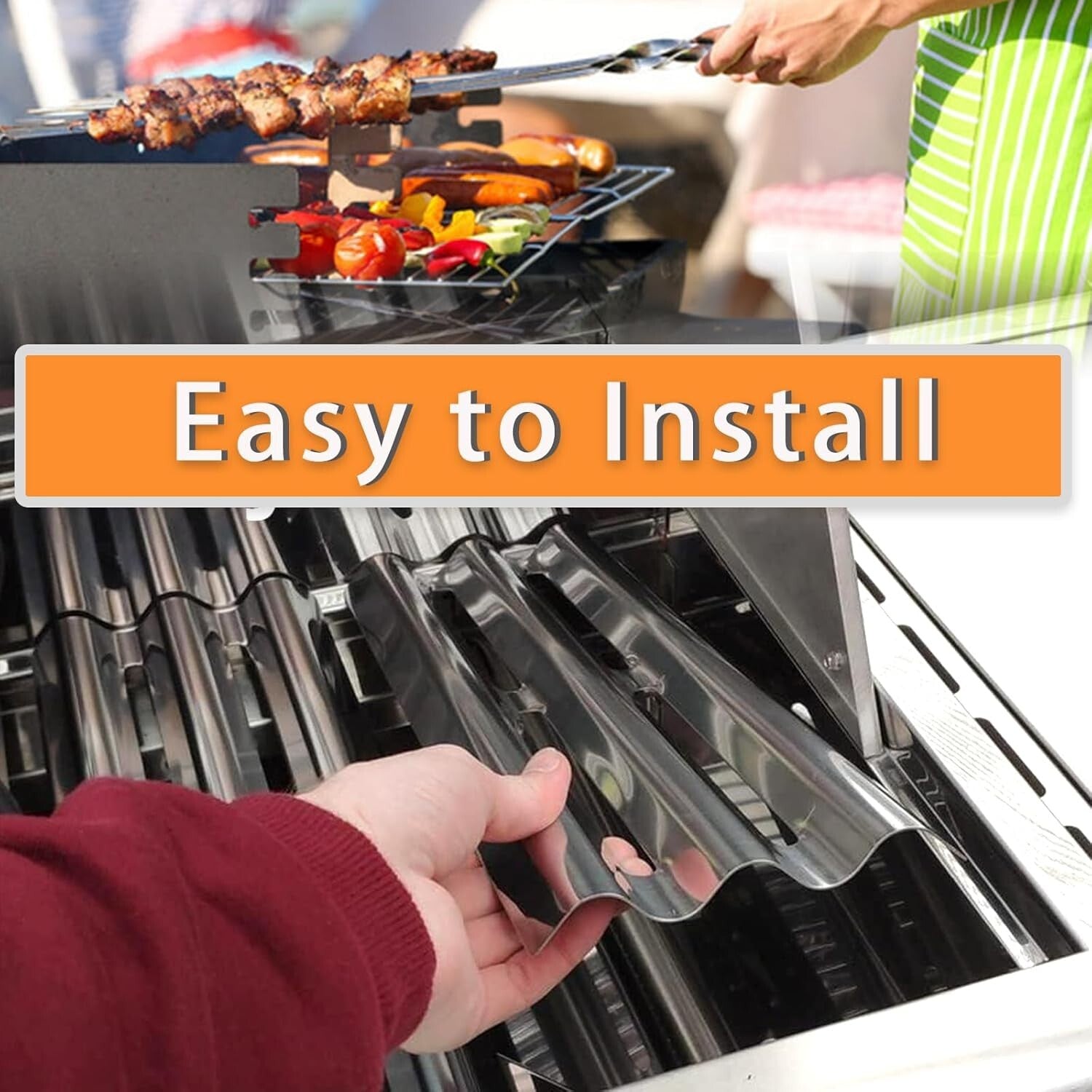 Corrosion-Resistant Grill Parts for Napoleon Models - Complete Replacement Kit