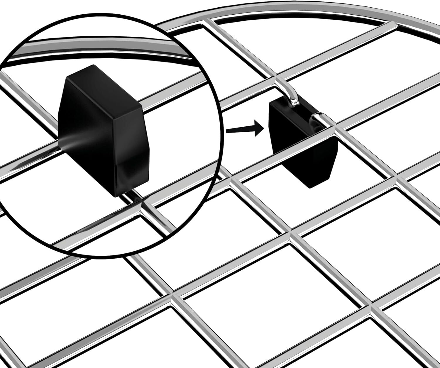 Easy-Clean Sink Protector Grid - 26"L x 14"W, Ideal for Kitchen Organization