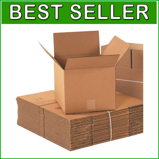 Bulk 25 Corrugated Boxes 12"L x 12"W x 12"H - Eco-Friendly Packing Solution