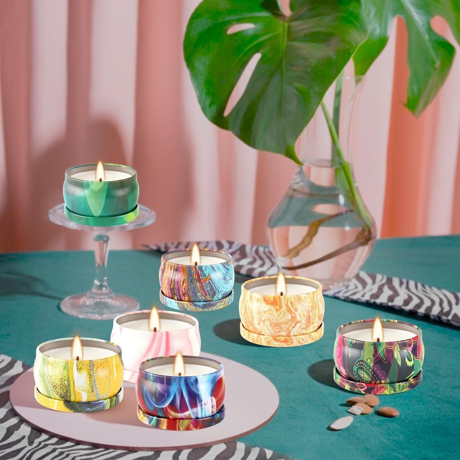 Beautifully Packaged 36 Soy Wax Scented Candles - Perfect Gift for All Occasions