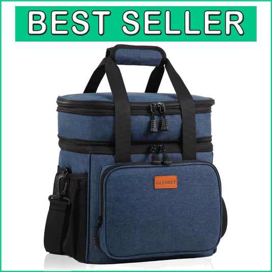 Durable Expandable Lunch Box 22L - Insulated & Waterproof for Camp and Work
