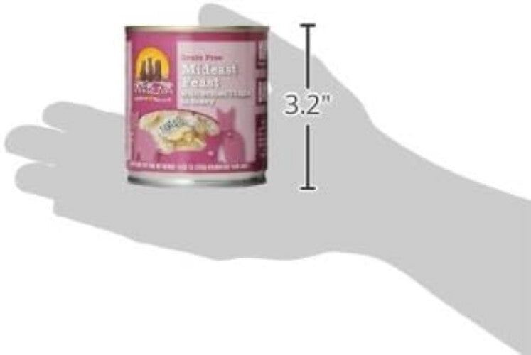 12x10oz Grain-Free Cat Food with Tilapia - Delicious Mideast Feast Selection