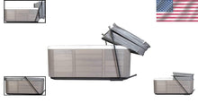 Load image into Gallery viewer, The Cover Rock-It: Stylish Brown Foldable Spa Cover for Security and Elegance