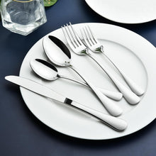 Load image into Gallery viewer, Modern 40-Piece Silverware Set for 8 - Perfect Gift for Weddings &amp; Housewarmings