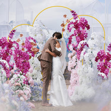 Load image into Gallery viewer, Sturdy Gold Metal Arch Stands for Weddings, Parties &amp; Graduations - 3 Sizes
