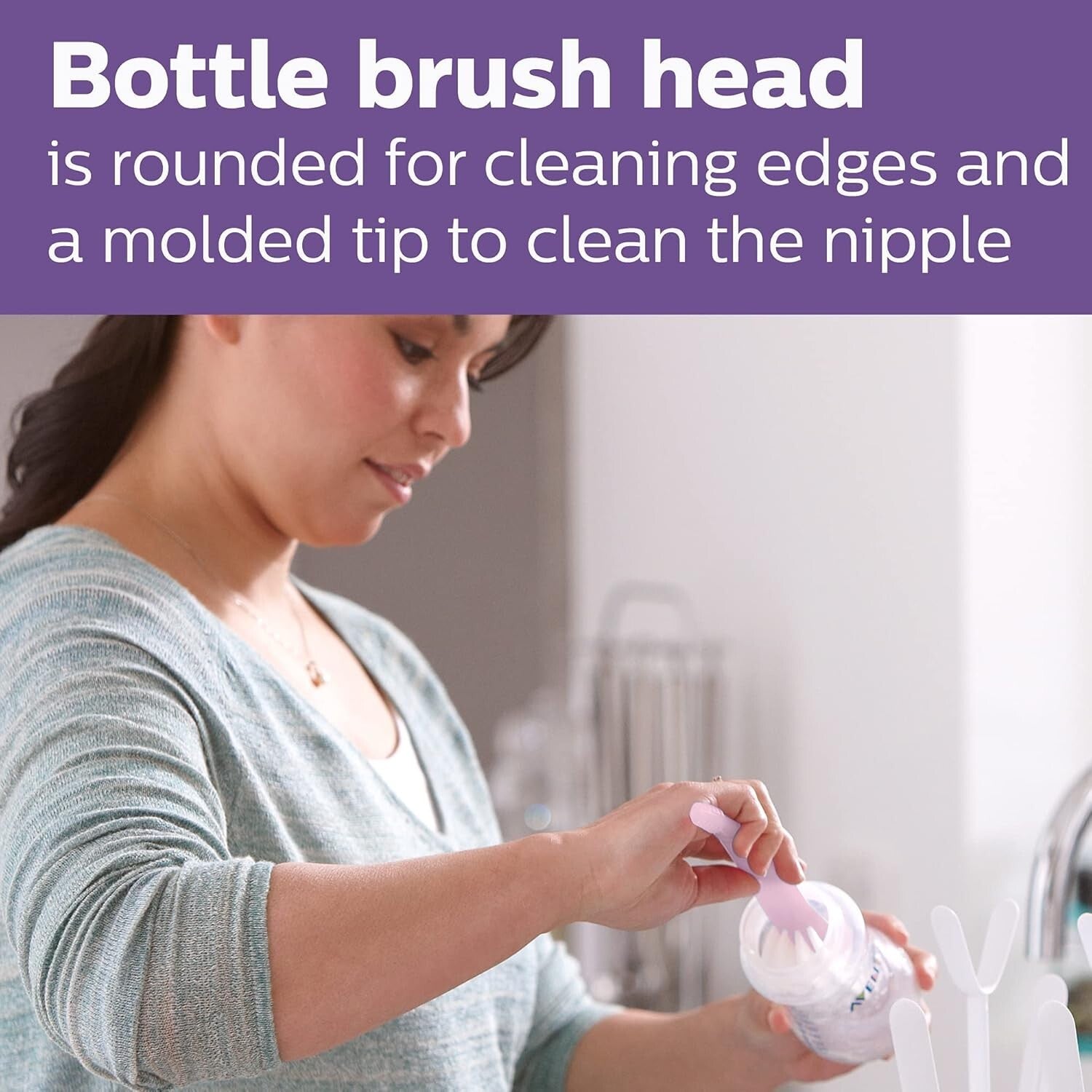 Complete Pink Baby Gift Set - Philips Natural Bottles with Flow 2 & 3 Nipples