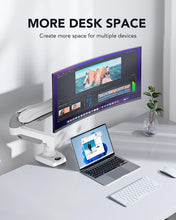 Load image into Gallery viewer, Adjustable VESA Monitor Arm, For 13-32 Inch Monitors - Sturdy Gas Spring Design