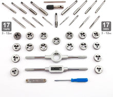 Load image into Gallery viewer, Premium 80-Piece Tap and Die Set - SAE &amp; Metric, Durable Steel Construction
