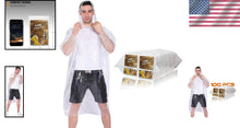 Load image into Gallery viewer, Lightweight 10 Pack Emergency Rain Ponchos for Adults &amp; Kids - Easy Carry
