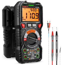 Load image into Gallery viewer, Compact 6000 Counts Digital Multimeter - Battery Operated with Backlight Display