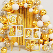 Load image into Gallery viewer, Chic Graduation Decorations - 2025 Theme with LED Lights &amp; Non-Toxic Materials