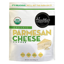 Load image into Gallery viewer, Versatile Organic Parmesan Cheese Powder - Keto-Friendly, Resealable 21oz Bag
