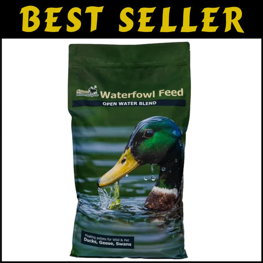 20 lb Premium Floating Pellets for Ducks, Swans & Geese - Seafood Flavor