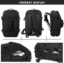 Load image into Gallery viewer, All-Weather Gym Bag with 3 Carry Modes - Tactical Style for Outdoor Adventures
