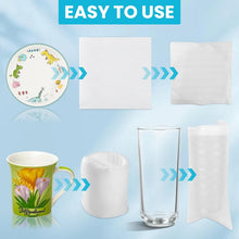 Load image into Gallery viewer, Versatile 200 Pack Foam Pouches with 50 Fragile Labels - Protect Your Valuables