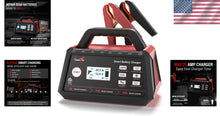 Load image into Gallery viewer, Smart 12V Car Battery Charger: 25A Fast Charging &amp; Maintenance for All Batteries