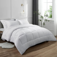 Load image into Gallery viewer, Chic and Cozy 7-Piece Queen Comforter Set - Allergy-Friendly Down Alternative