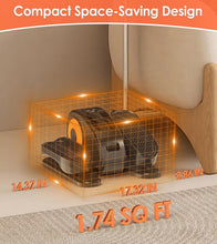 Load image into Gallery viewer, Compact Seated Pedal Exerciser - Whisper-Quiet Under Desk Elliptical for Seniors