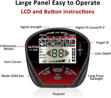 Load image into Gallery viewer, Durable Gold &amp; Silver Metal Detector with Waterproof Coil - Easy-to-Use Design