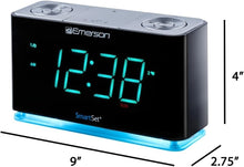 Load image into Gallery viewer, Personalized Bluetooth Alarm Clock Radio with USB Output for Effortless Mornings